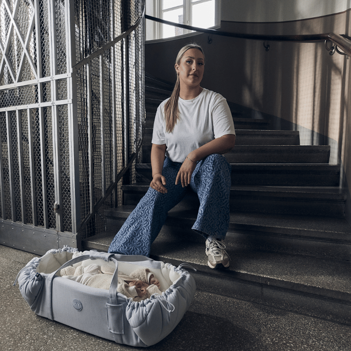 Babynest SleepCarrier X - Sky Blue Najell