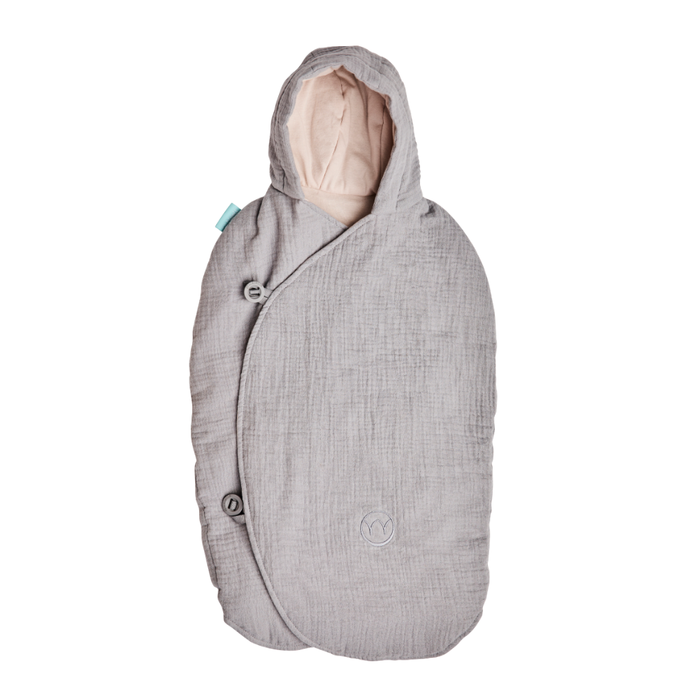 Najell Barnvagnsoverall Mercury Grey