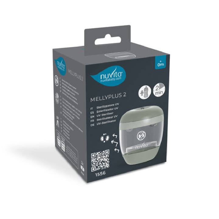 Melly Plus UV Sterilisator - Sage Green Nuvita