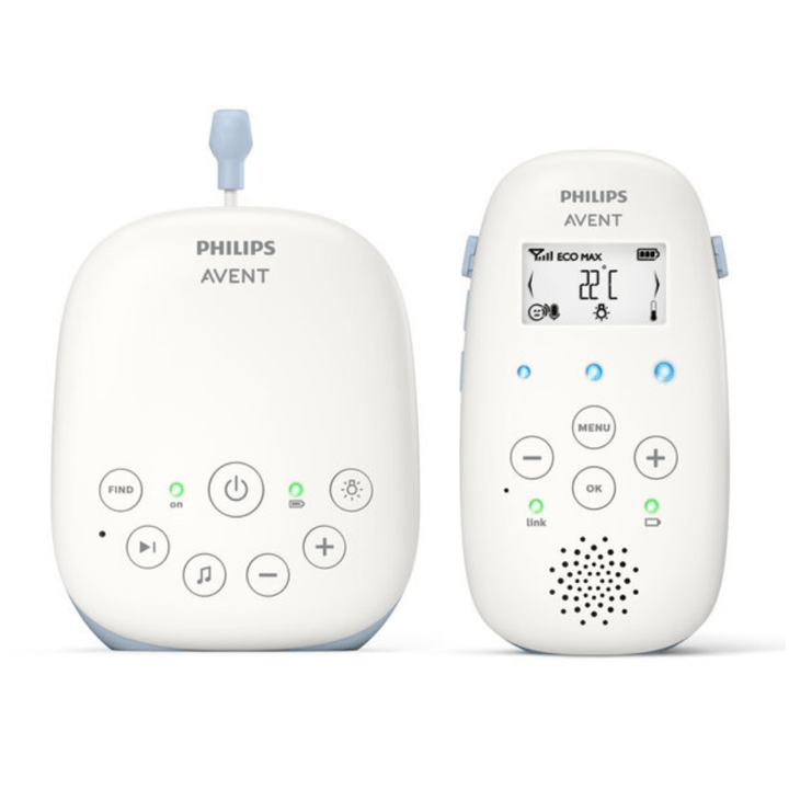 Babymonitor med Temperatursensor & Vaggvisor Philips Avent