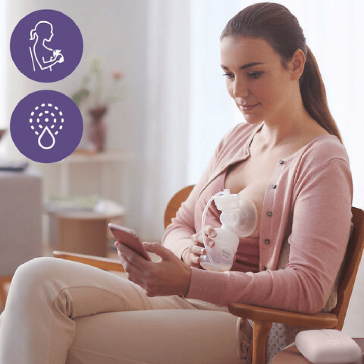 Dubbel Elektrisk Bröstpump - Natural Motion Philips Avent