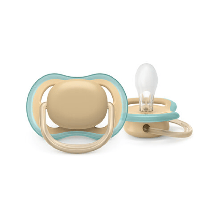 Napp Ultra Air 2-pack 0-6 m - Neutral Vit/Beige Philips Avent