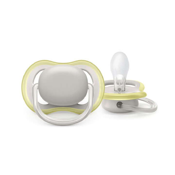 Napp Ultra Air 2-pack 0-6 m - Neutral Vit/Beige Philips Avent