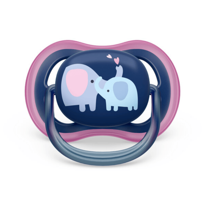 Napp Ultra Air 2-pack 18+ m - Blå/Rosa Philips Avent