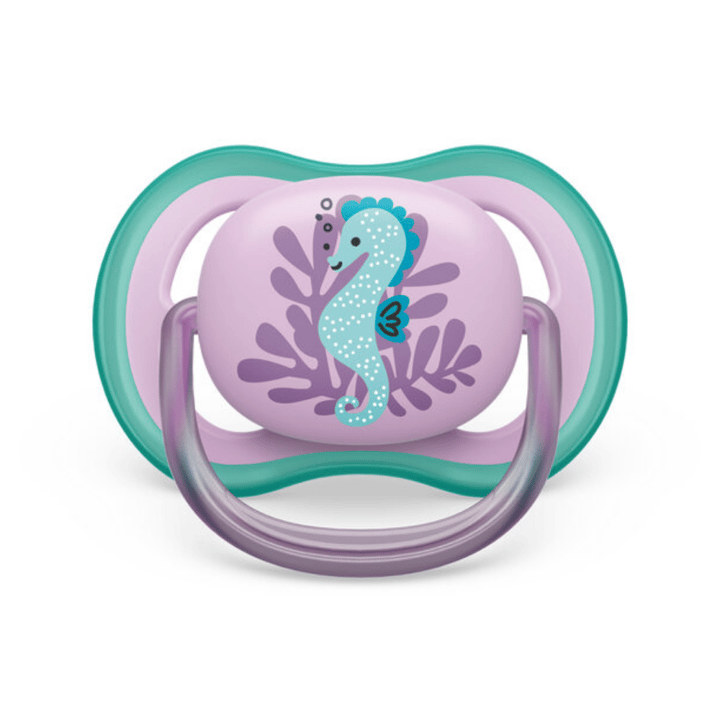 Napp Ultra Air 2-pack 6-18 m - Blå/Rosa Philips Avent