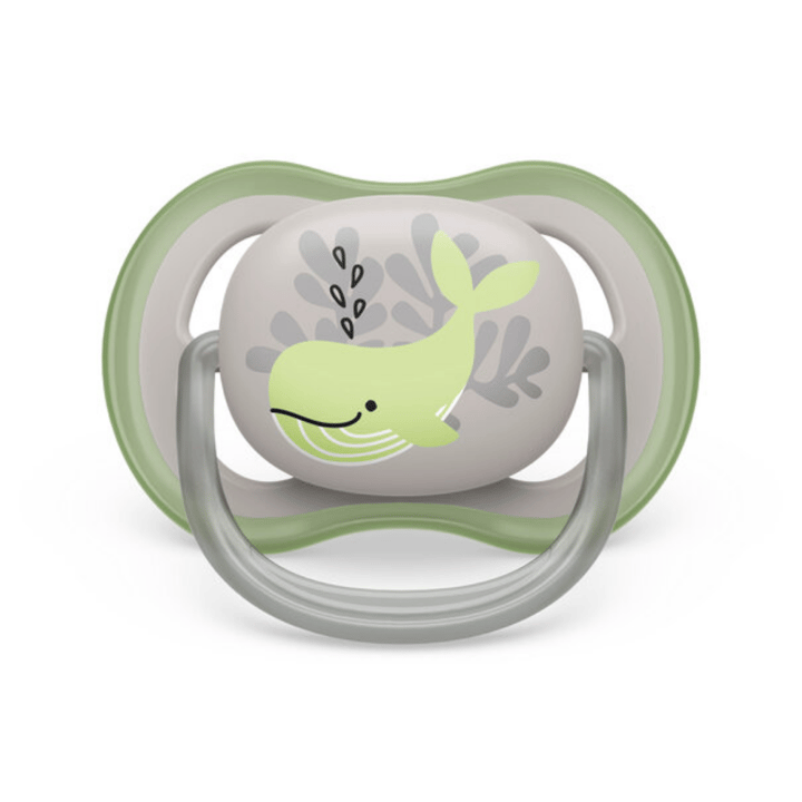 Napp Ultra Air 2-pack 6-18 m - Grön/Grå Philips Avent
