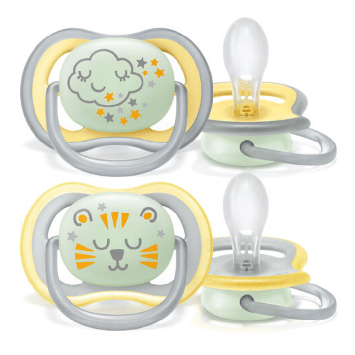 Napp Ultra Air Night 2-pack 18+ m - Lejon/Moln Philips Avent