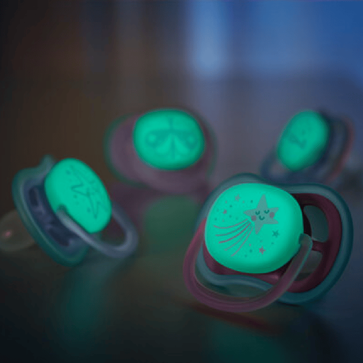 Napp Ultra Air Night 2-pack 6-18 m - Måne/Stjärna Philips Avent