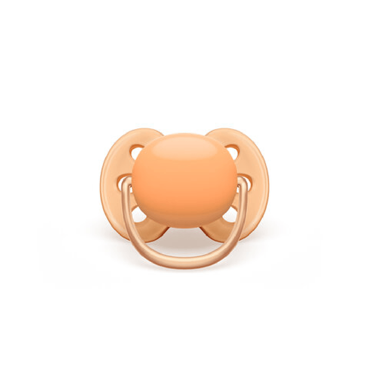 Napp Ultra Soft Neutral 2-pack 0-6 m - Grön/Orange Philips Avent