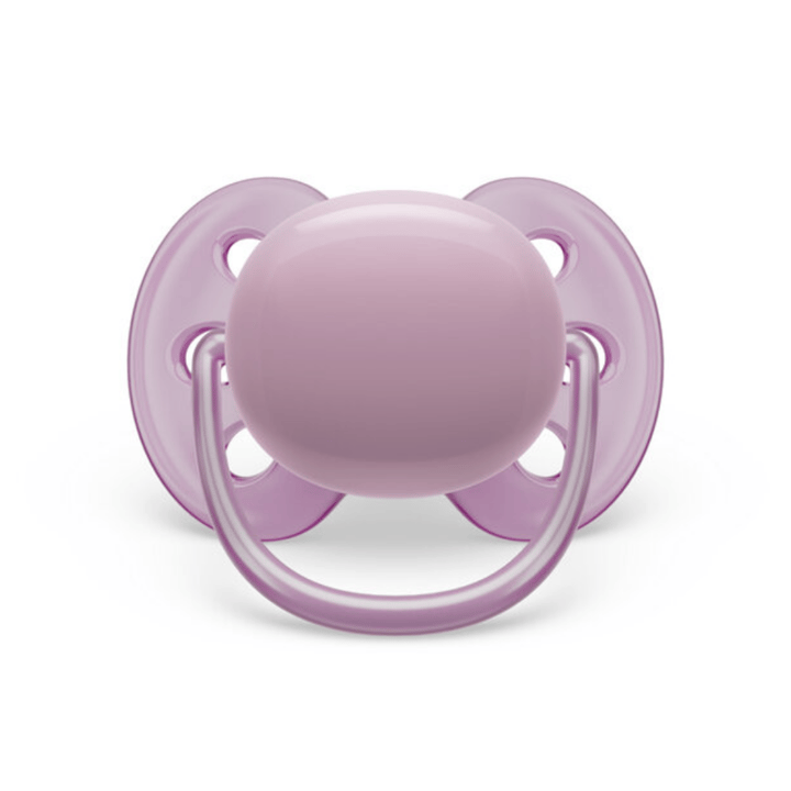 Napp Ultra Soft 2-pack 6-18 m - Lila/Orange Philips Avent