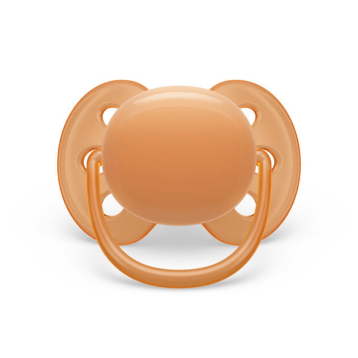 Napp Ultra Soft 2-pack 6-18 m - Lila/Orange Philips Avent