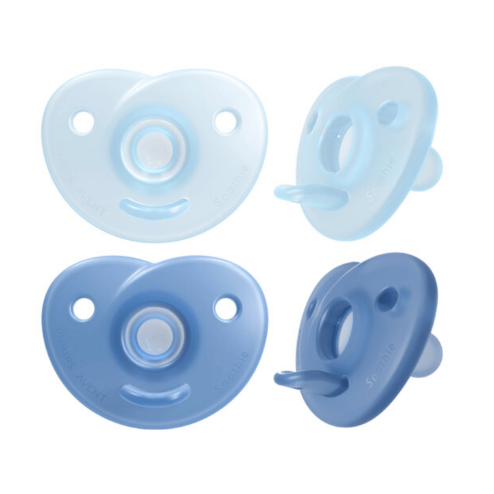 Nappar 2-pack 0-6 m - Blå