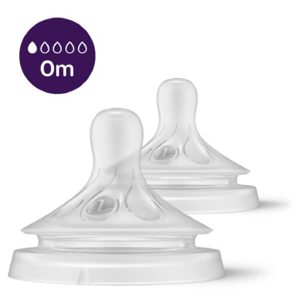 Philips Avent Natural Response Flasknapp 2-pack Flow 1
