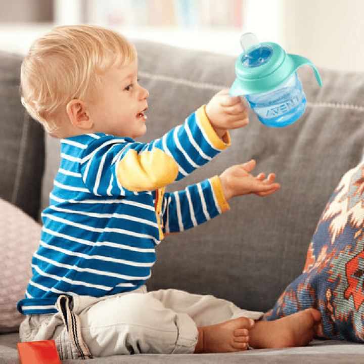 Pipmugg 200 ml - Blå Philips Avent