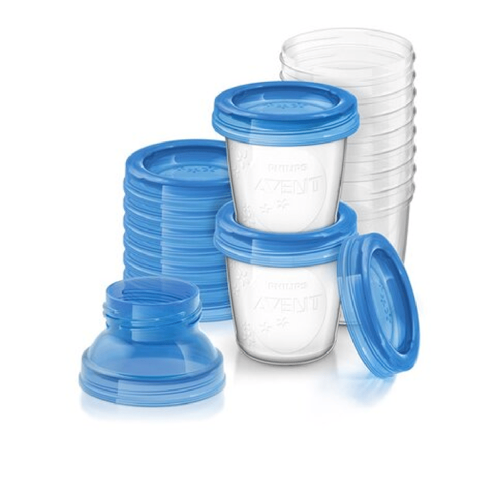 VIA Förvaringsmuggar 10-pack 180 ml Philips Avent