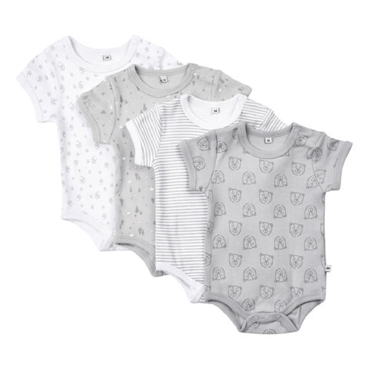Kortärmad Body 4-pack - Harbor Mist