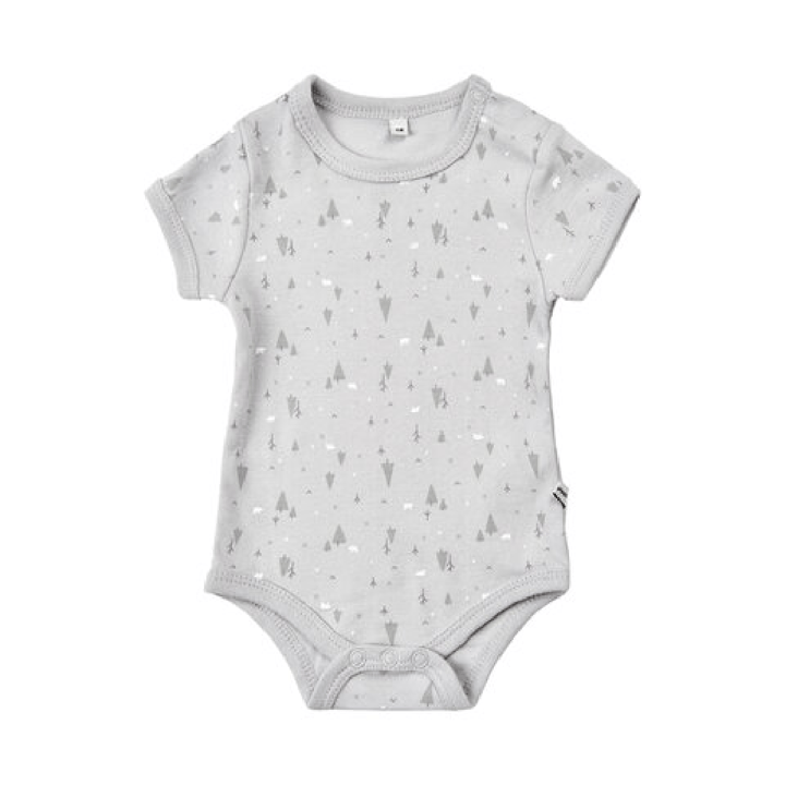 Kortärmad Body 4-pack - Harbor Mist Pippi