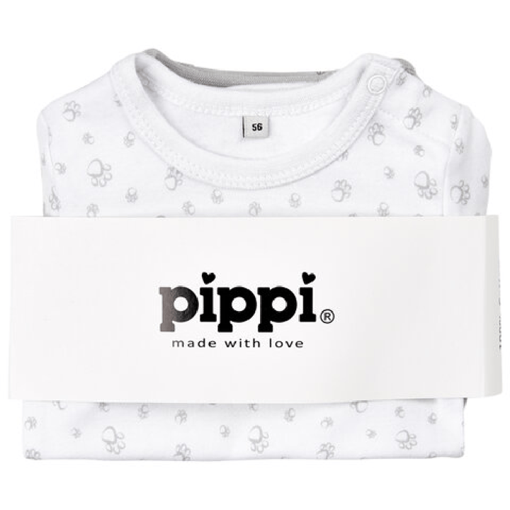 Kortärmad Body 4-pack - Harbor Mist Pippi