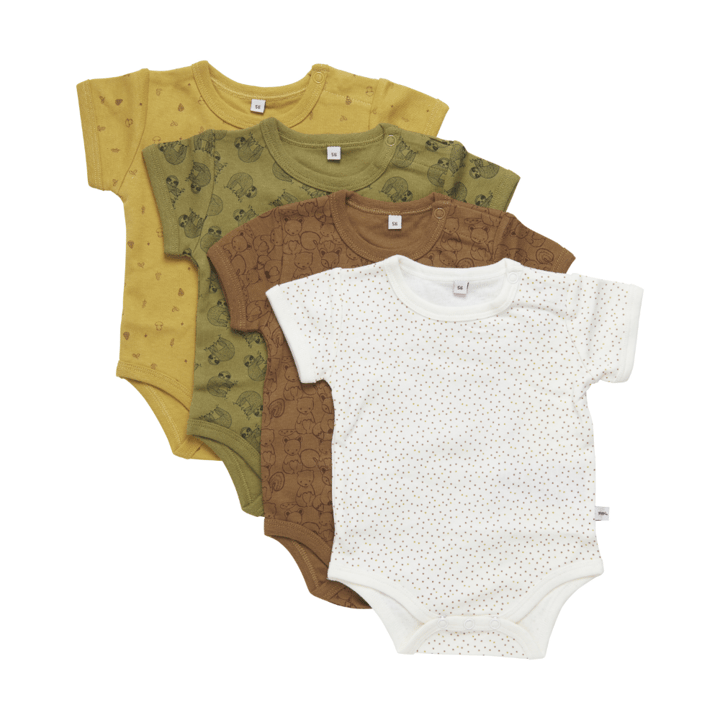 Kortärmad Body 4-pack - Tinsel