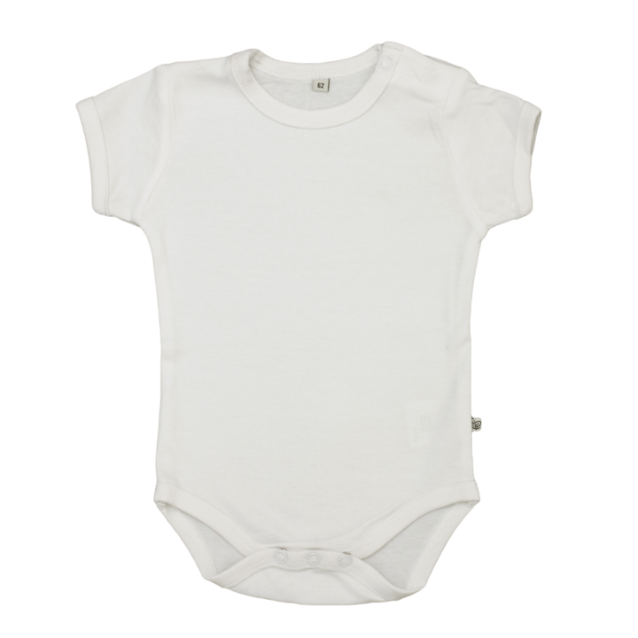Kortärmad Body 4-pack - White Pippi