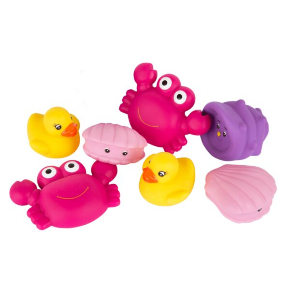 Playgro Badleksaker Floating Sea Friends Rosa