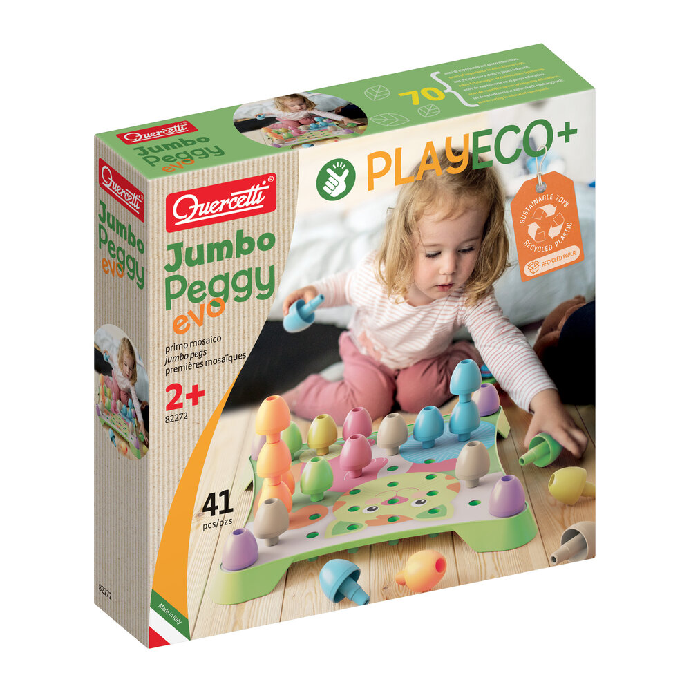 QUERCETTI Stiftmosaik Play Eco+ Jumbo Peggy Evo