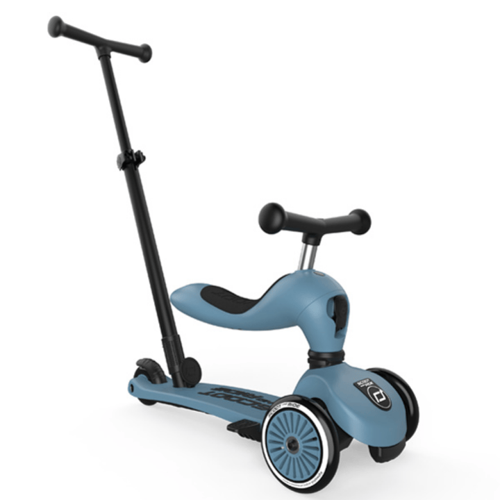 Highwaykick 1 Push & Go - Steel Scoot & Ride