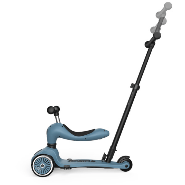 Highwaykick 1 Push & Go - Steel Scoot & Ride