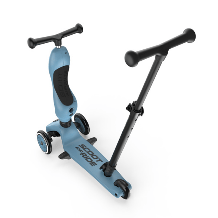 Highwaykick 1 Push & Go - Steel Scoot & Ride