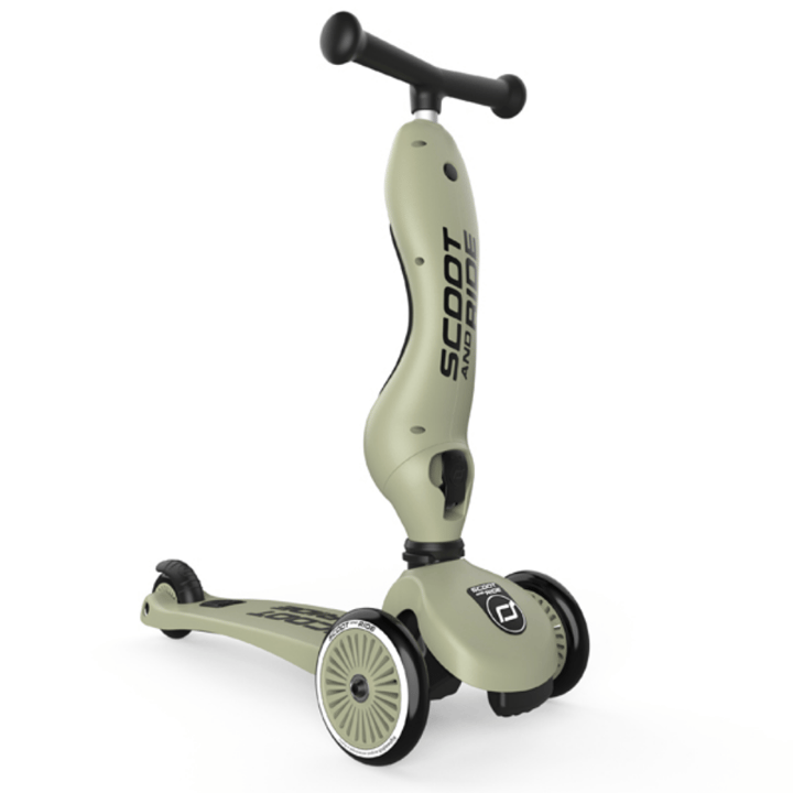 Highwaykick 1 Sparkcykel - Olive Scoot & Ride