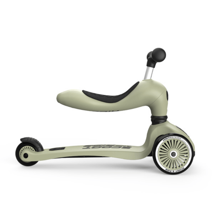 Highwaykick 1 Sparkcykel - Olive Scoot & Ride
