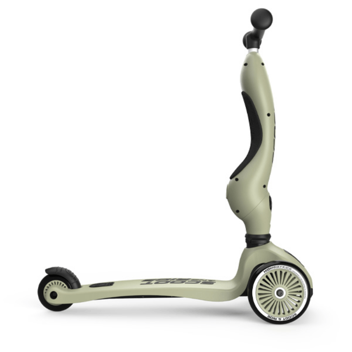 Highwaykick 1 Sparkcykel - Olive Scoot & Ride