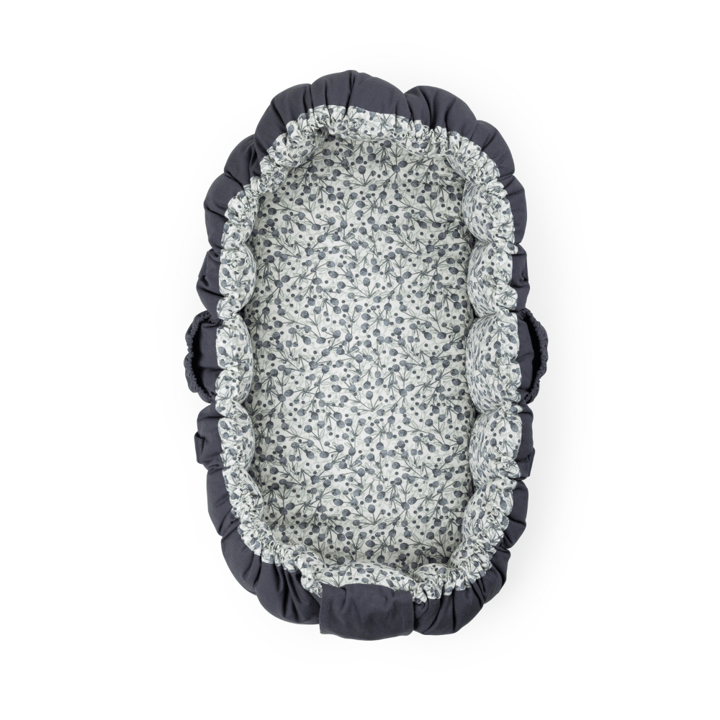 3-in-1 Babynest - Blue Olive Sebra