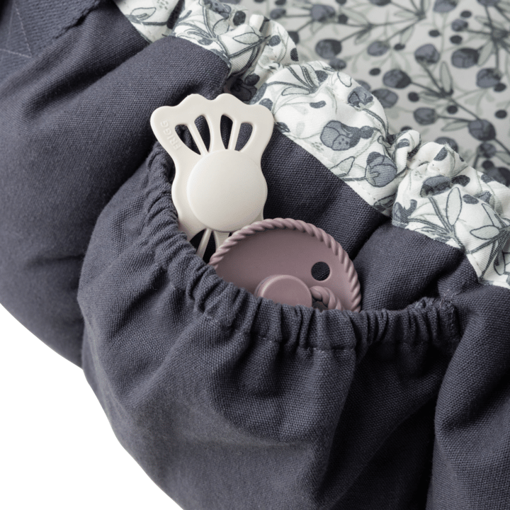 3-in-1 Babynest - Blue Olive Sebra