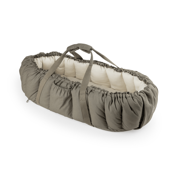 3-in-1 Babynest - Dark Olive Sebra