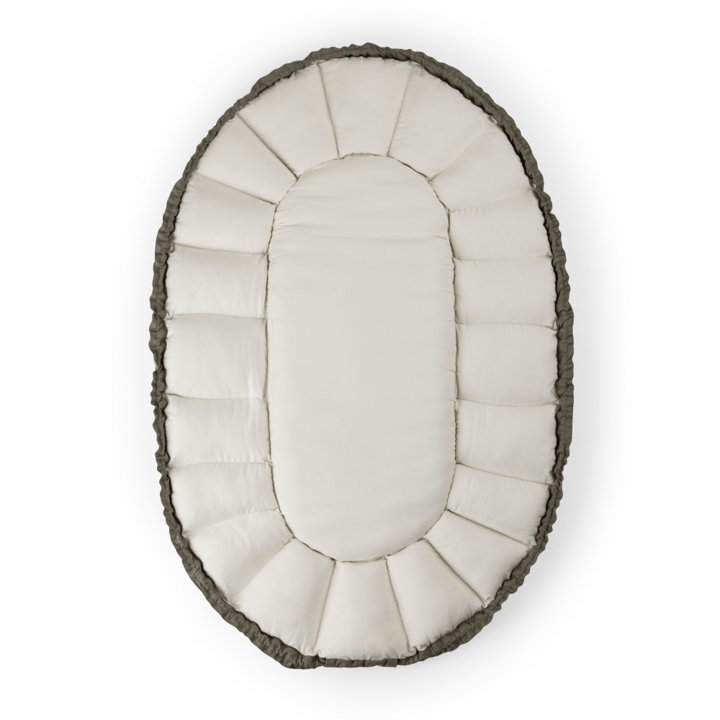 3-in-1 Babynest - Dark Olive Sebra