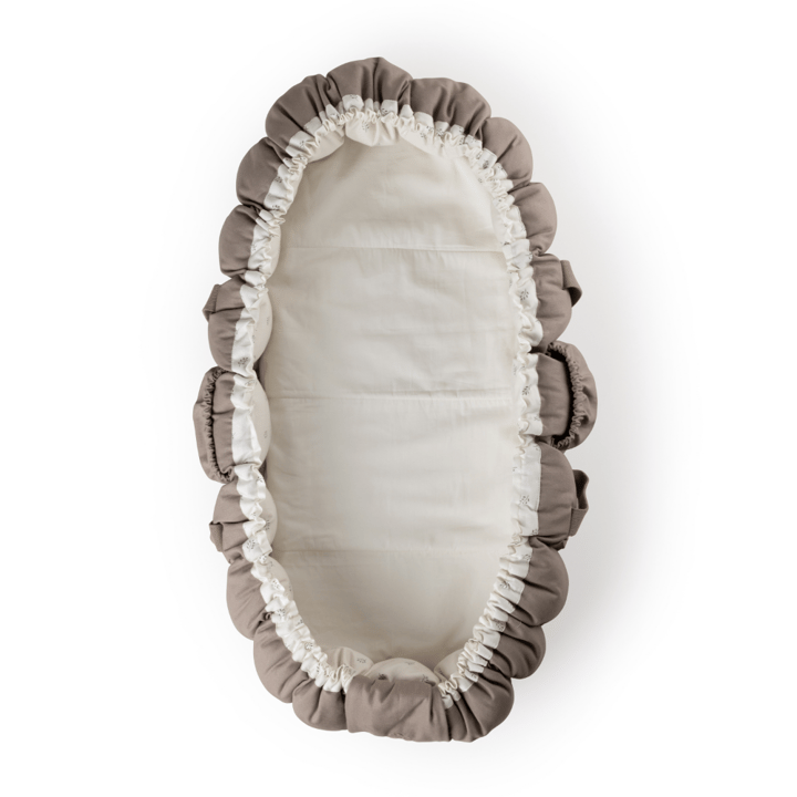 Madrasskydd Babynest - Moonlight Beige Sebra