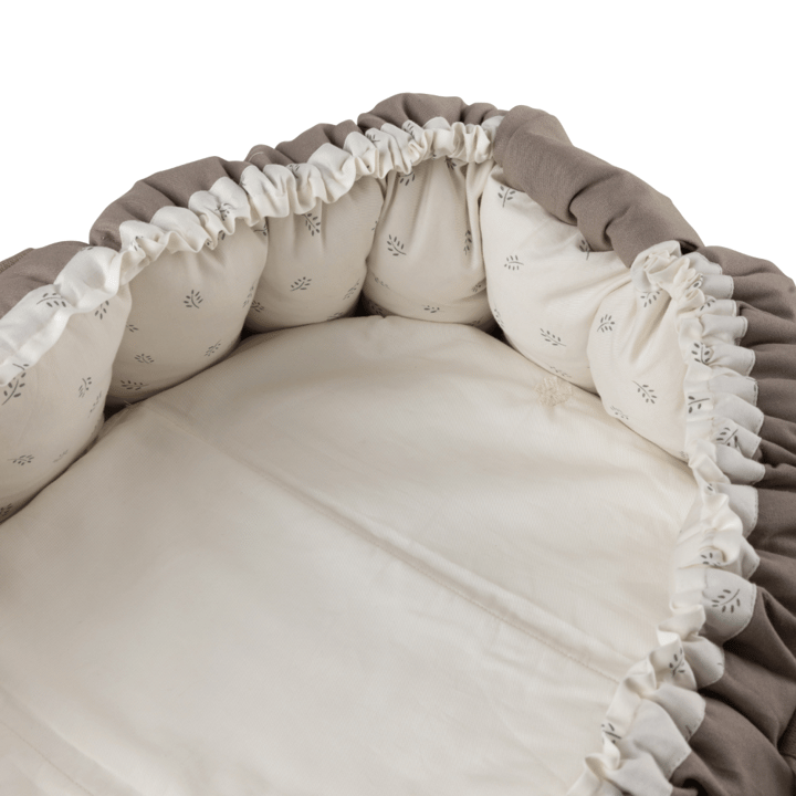 Madrasskydd Babynest - Moonlight Beige Sebra