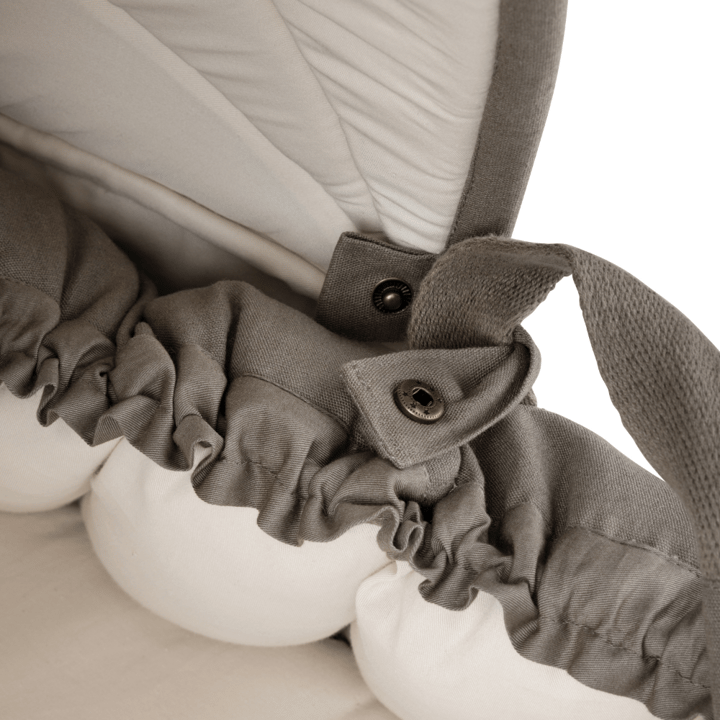 Sufflett Till 3-in-1 Babynest - Dark Olive Sebra