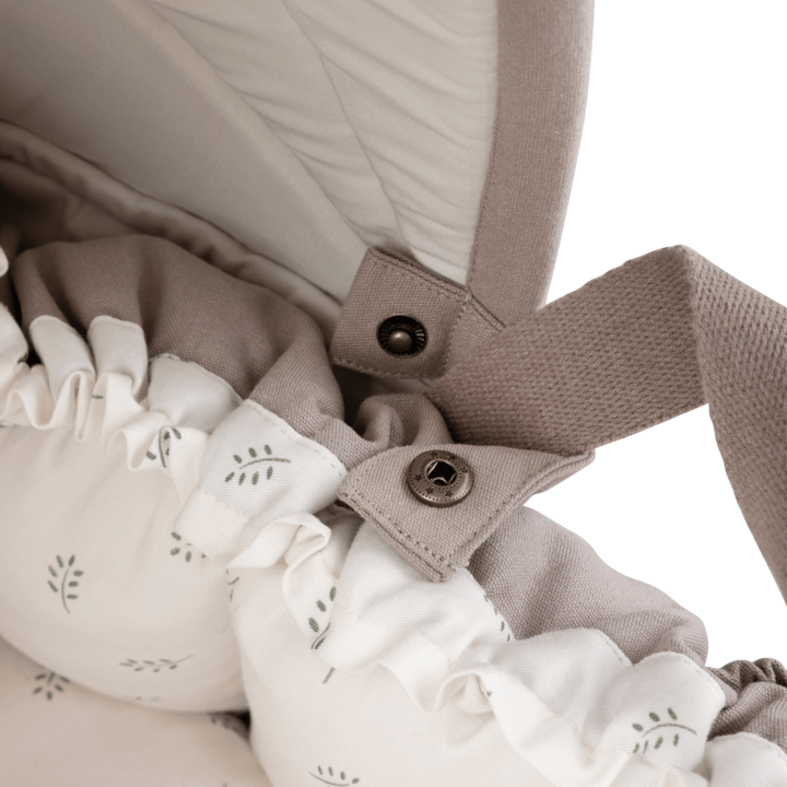 Sufflett Till 3-in-1 Babynest - Jetty Beige  Sebra