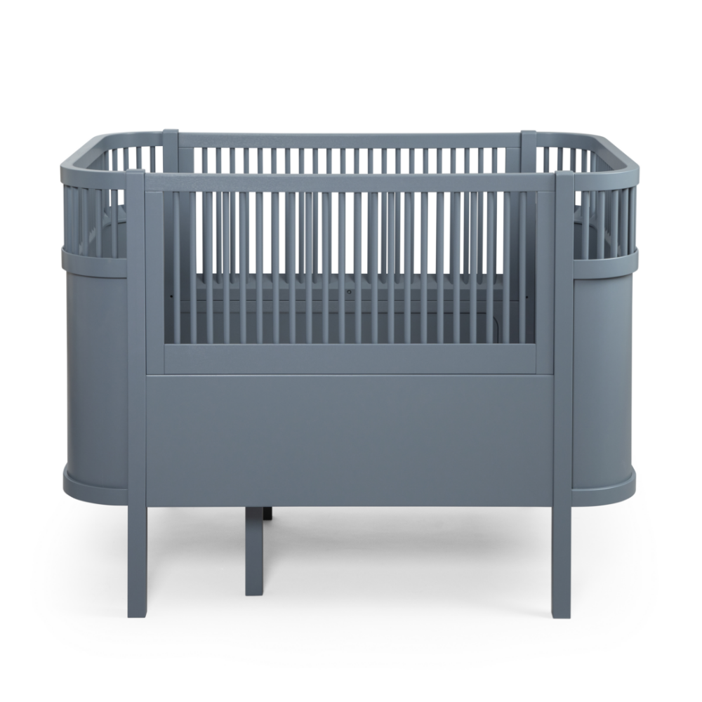 Sebra Växasäng 2 i 1 Baby & Juniorsäng Lake Blue