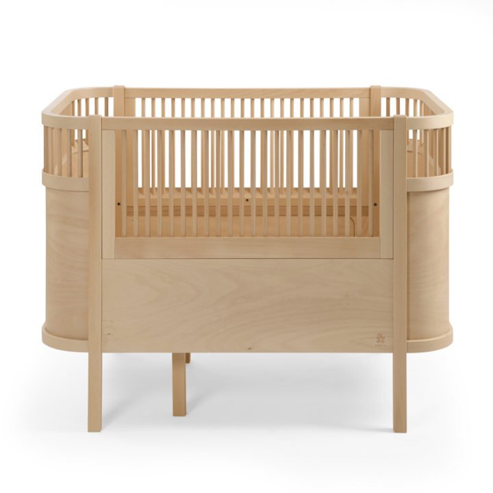 Växasäng 2 i 1 Baby & Juniorsäng - Wooden Edition Sebra