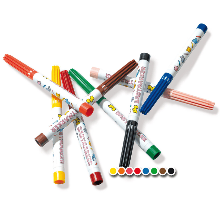 Baby Markers 8-pack Ses Creative