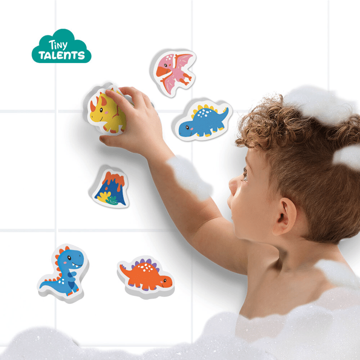 Badfigurer i Skum Dinosaurier Ses Creative