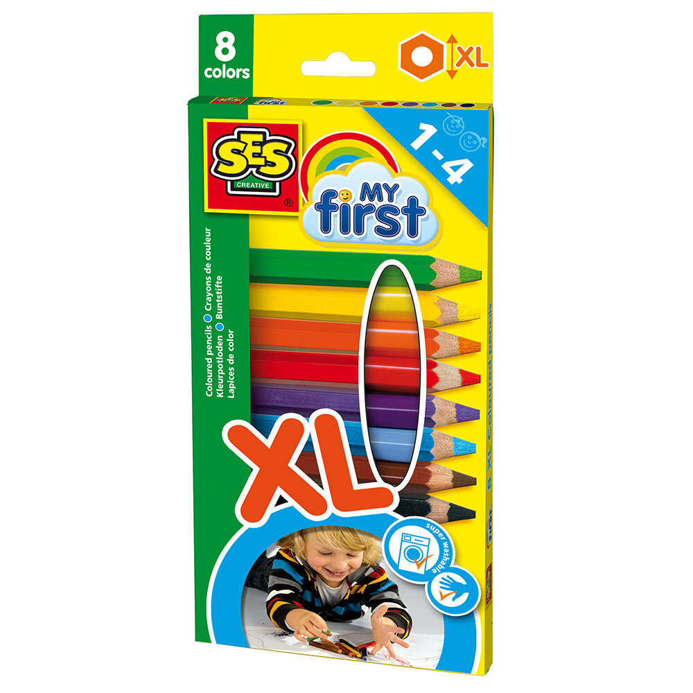 Ses Creative Min Första - Färgpennor 8-pack