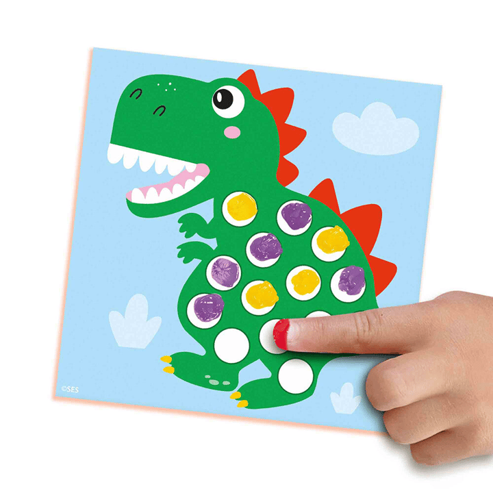 Min Första - Fingerfärg Dinosaurier Ses Creative