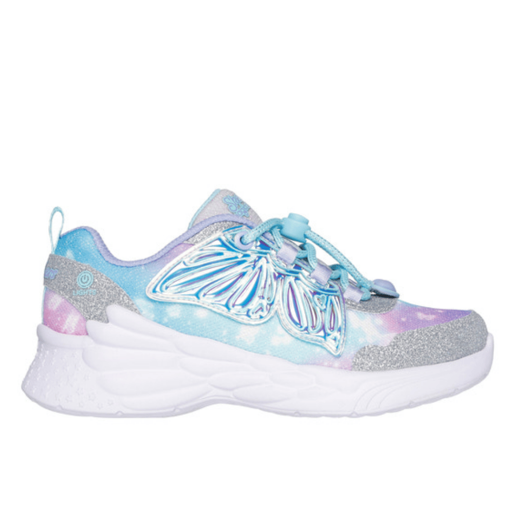 Sneakers Dream Racer Wing Brites - Silver SKECHERS