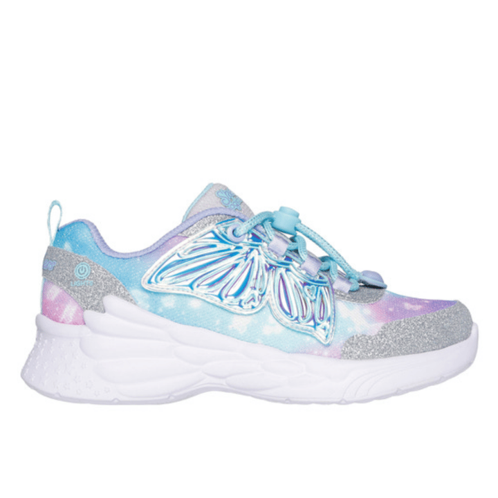 Sneakers Dream Racer Wing Brites - Silver SKECHERS