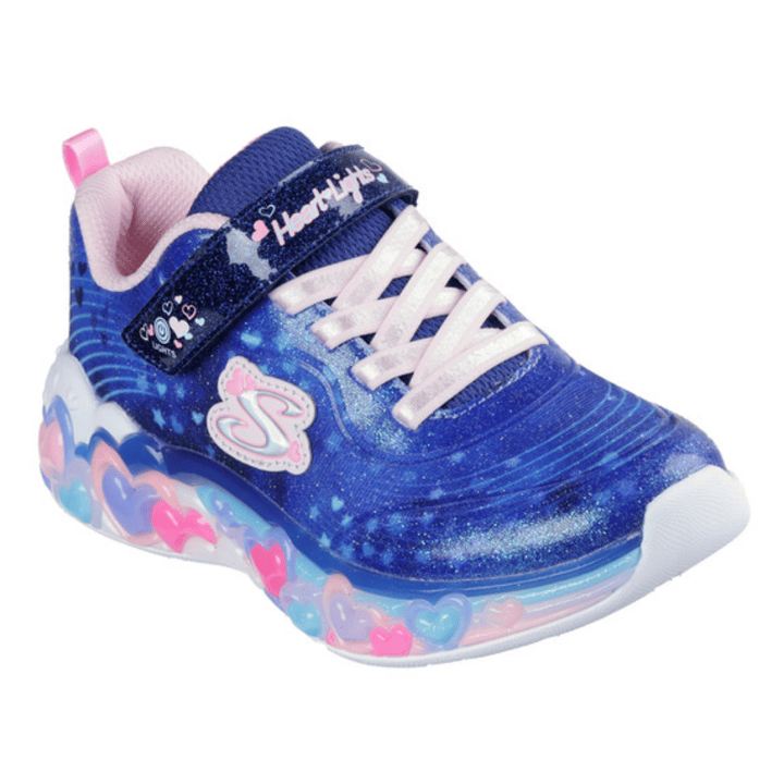 Sneakers Eternal Heart Lights - Navy SKECHERS