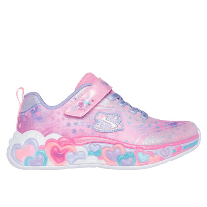 Sneakers Eternal Heart Lights - Pink SKECHERS